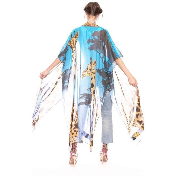 New Aratta One Size SAFARI BABE KIMONO - Picture 2 of 2